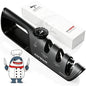MAD SHARK Knife Sharpener, 6 Adjustable Sharpening Angle, Coarse & Fine Knife Sharpener Tool
