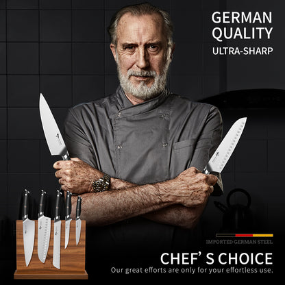 MAD SHARK High-end Kitchen Knife Set, 5PCS Sharp Ultra Chef Knife Set