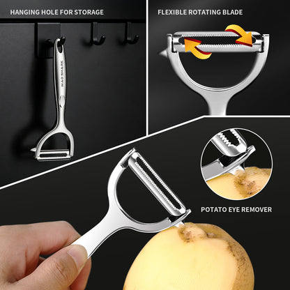 MAD SHARK Ultra Sharp Vegetable Peelers for Kitchen