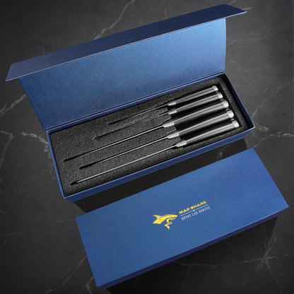 MAD SHARK High-end Kitchen Knife Set, 5PCS Sharp Ultra Chef Knife Set