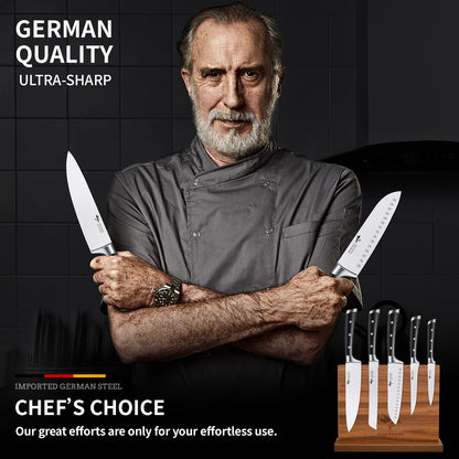 MAD SHARK High-end Kitchen Knife Set, 5PCS Sharp Ultra Chef Knife Set