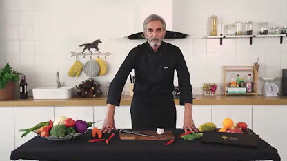 MAD SHARK 8-Inch Chef Knife - German High Carbon Stainless Steel Kitchen Knife